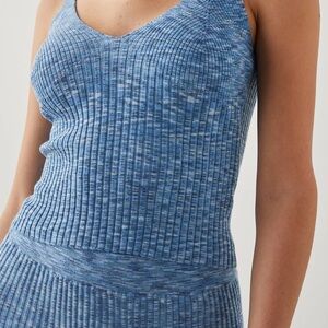 Rails NWT Blue Ribbed Knit Tank Top